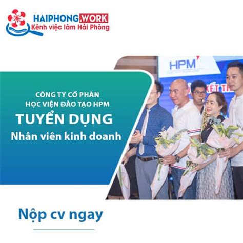 Công ty cổ phần học viện Đào tạo HPM tuyển dụng nhân viên telesale