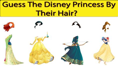 Guess The Cartoondisney Princess By Their Hair Guess The Quiz