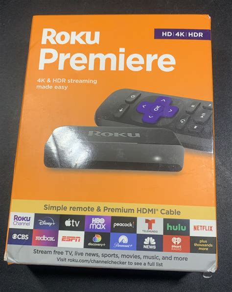 Buy Roku Premiere 3920R HD 4K HDR Streaming Media Player Online At