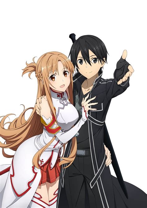 Asuna And Kirito Sword Art Online Drawn By Matsuryuu Danbooru Hot Sex