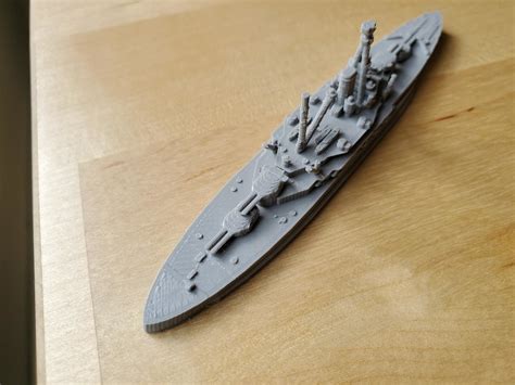 British Revenge Class Battleship 3D model 3D printable | CGTrader