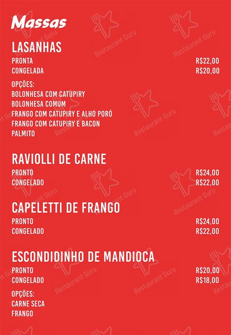 Menu Em Ci Ncia Do Espeto Restaurante Belo Horizonte Avenida