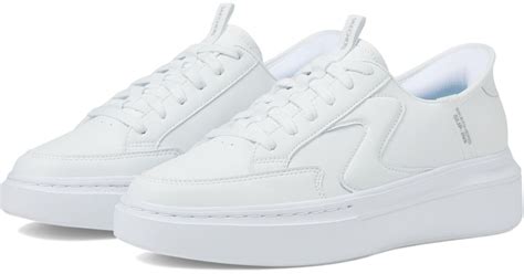 Skechers Court Classics Cordova Classic New Reign Hands Free Slip Ins In White Lyst