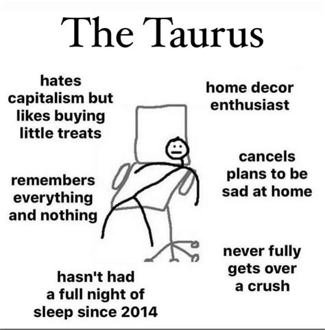 Zodiac Memes Taurus Laughter Filled With Reliability And Stubbornness