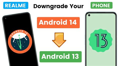 How To Downgrade Android 14 To 13 Realme 11 Downgrade Android 14 To