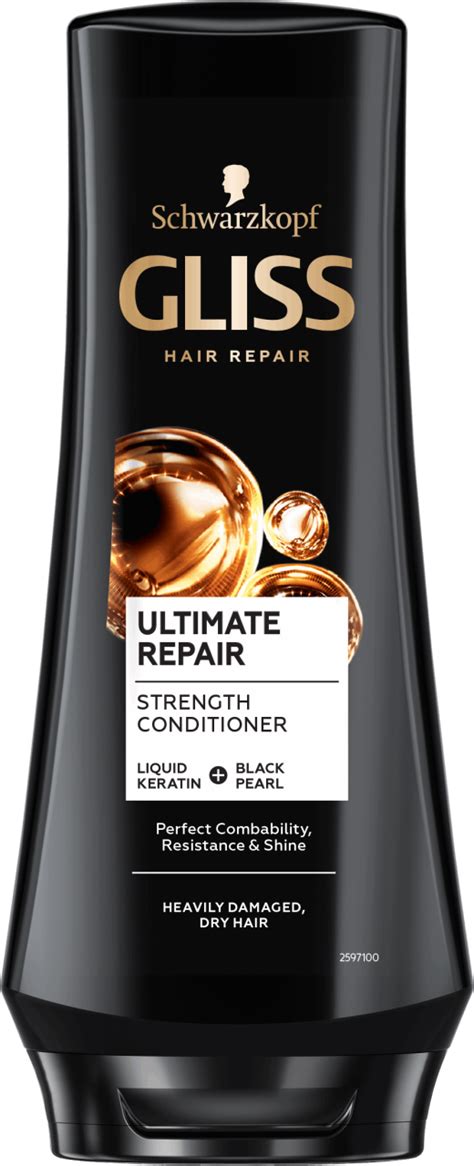 SCHWARZKOPF GLISS Ultimate Repair odżywka do włosów mocno