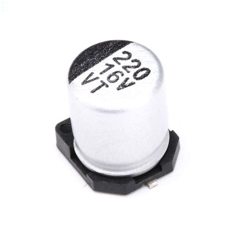 Smd Aluminium Electrolytic Capacitors V Uf Volume X Mm