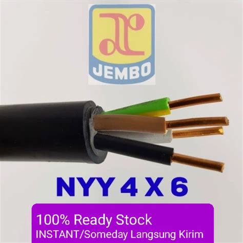 Promo KABEL NYM 4X6 Mm 50Mtr JEMBO BISA PPN Kab Bekasi SINAR