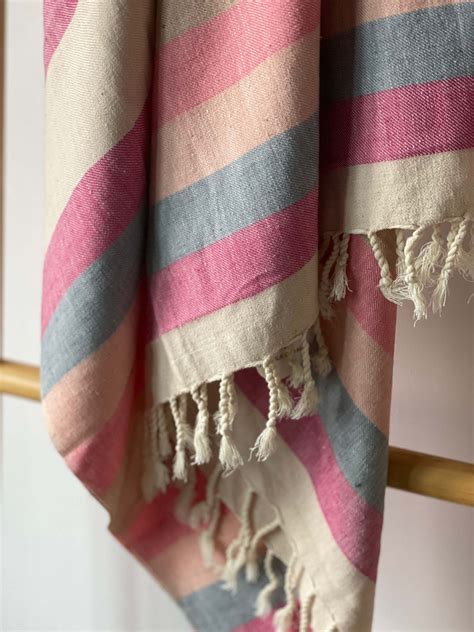 Multicolour Eri Silk Stole The Silk Chamber