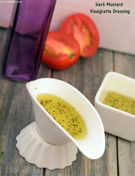 Herb Mustard Vinaigrette Dressing recipe, Healthy Recipes