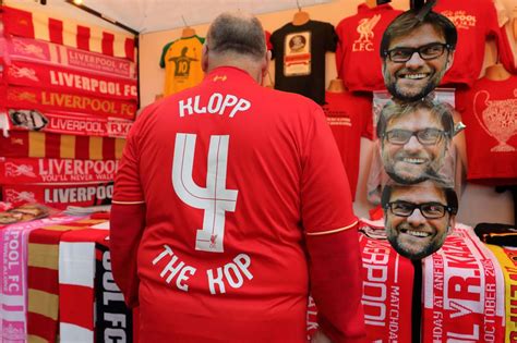 Jurgen Klopp Banners Scarves And Flags Mirror Online