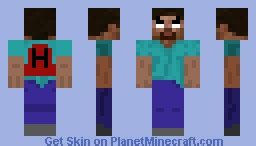 herobrine with cape Minecraft Skin