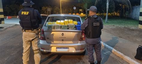 Polícia Rodoviária apreende mais de 60 kg de cocaína escondidos em