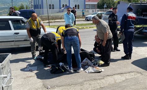 Sokağın kan gölüne döndüğü kazada motosiklet sürücüsü can verdi Sözcü