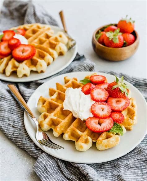 Best Buttermilk Waffles Recipe — Salt And Baker