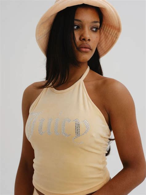 Juicy Couture Claudine Long Brim Bucket Nude