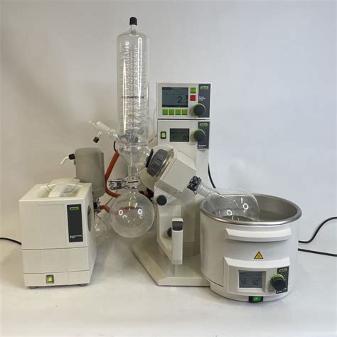 Buchi R 215 Rotavapor Rotary Evaporator Vacuum Pump And Controller 100 Complete