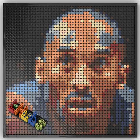 Lego Mosaic Series – L-hubs