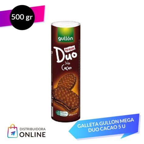 Galleta Gullon Mega Duo Cacao 500 Grs 5 Unid DISTRIBUIDORA ONLINE