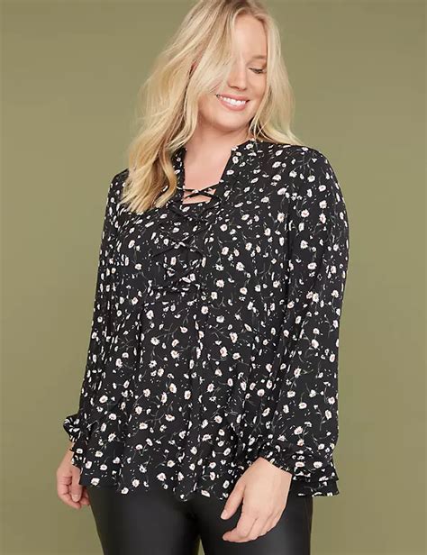 Plus Size Blouses And Womens Dressy Shirts Lane Bryant