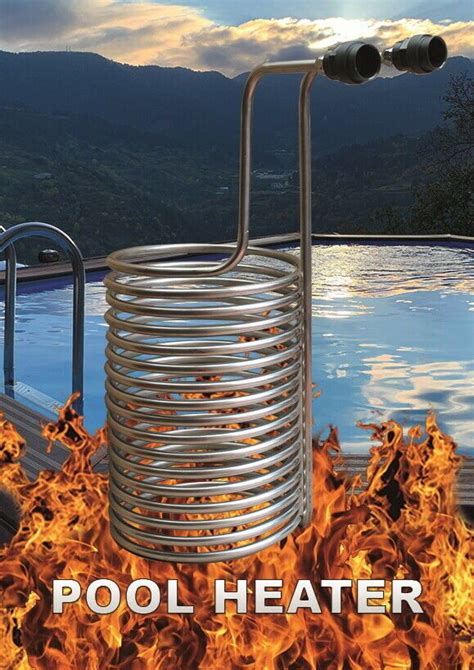 Firetwister Basic Pool Heater With Fire Mm Coil Wood Spiral