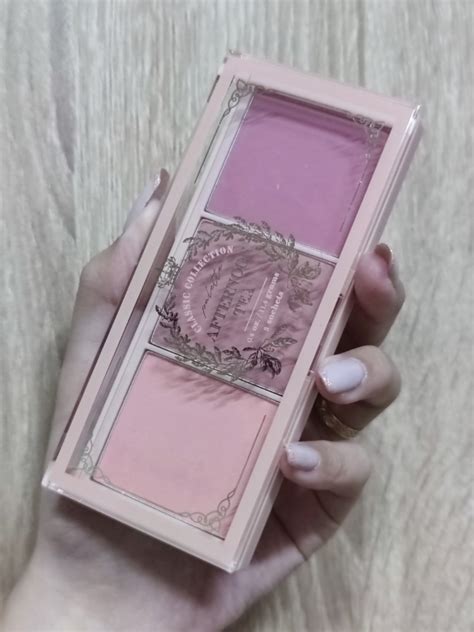 Immeme Im Meme Afternoon Tea Blush Palette Fruit Flavor Cool Pink On