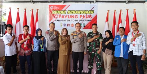 Launching Rumah Kebangsaan Cipayung Plus Dihadiri Kapolres Touna