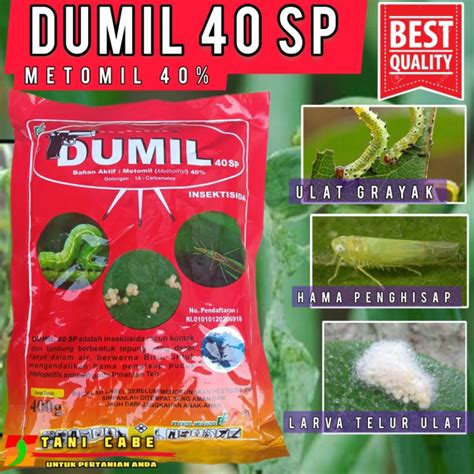 Jual Insektisida DUMIL 40 SP Basmi Ulat Dan Telur 100 Grm Shopee