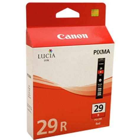 Canon Pgi Original Red Ink Cartridge Speedcomputers