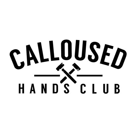 Classic Logo Decal - Calloused Hands Club