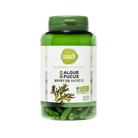 Pharmascience Algue Fucus Bio Gelules Pharmacie Fernandes