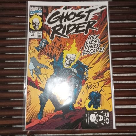 Ghost Rider Signed By Mark Texiera With Coa Comic Books