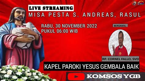 MISA PESTA S ANDREAS RASUL YouTube