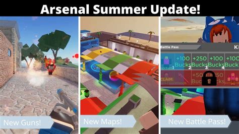 Roblox Arsenal Summer Update Out Youtube