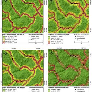 Flash flood susceptibility maps. | Download Scientific Diagram