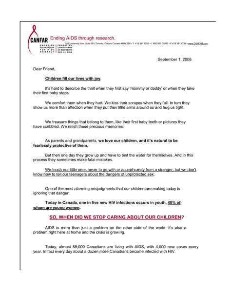 Fundraising Letter Templates Free Template Downloads Sumac
