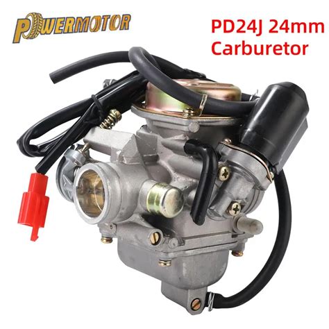 PD24J Motorcycle Carburetor GY6 125cc 150cc Scooter ATV For Yamaha