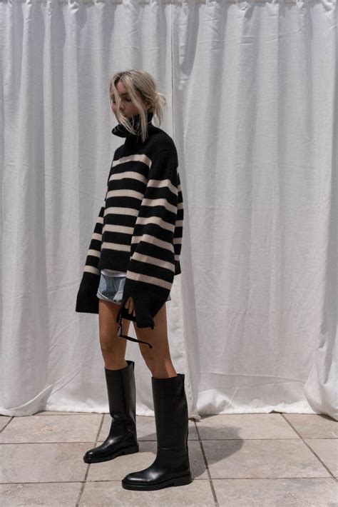 Striped Sweater Outfit Fashion Outfits Fashion