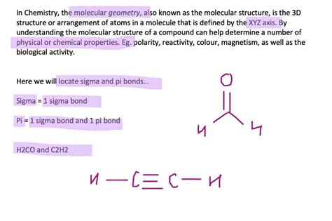 Solved Locate The Sigma And Pi Bonds In Each Of The Molecules Shown