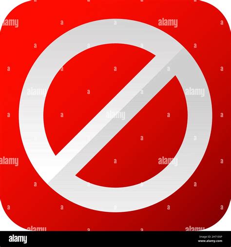 No Entry No Entrance Sign Prohibition Restriction Road Signal