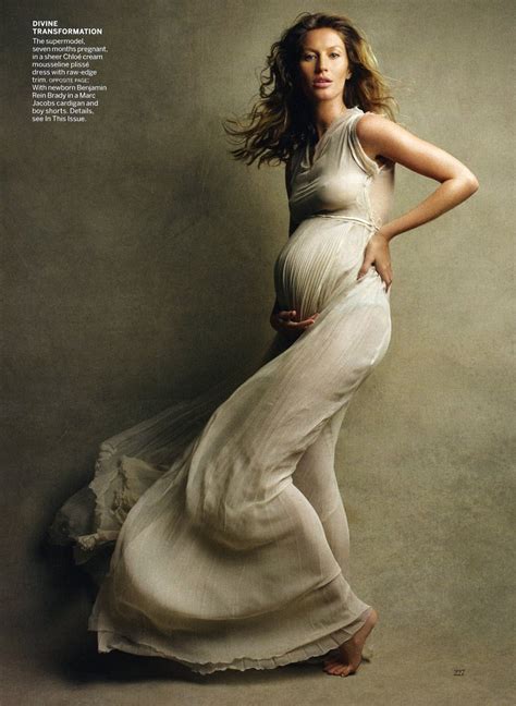 Gisele Bundchen By Patrick Demarchelier Vogue Us April Fashion