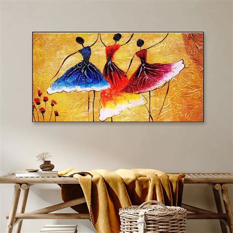 Uv Coated Classical Canvas Painting Shape Rectangular Size 36 X