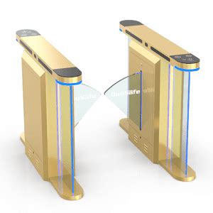 Optical Flap Turnstile Global Security Turnstile Gates Supplier Daosafe