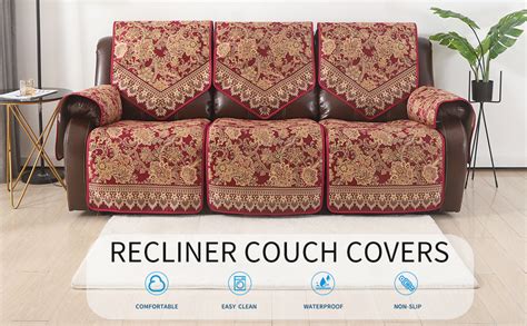 Amazon Lufeijiashi Waterproof Recliner Sofa Covers Non Slip