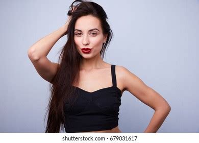Sexy Brunette Long Hair Stock Photo Shutterstock