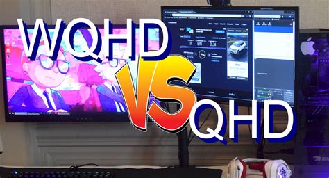 Wqhd Vs Qhd The Main Differences Screen Resolution Comparison My