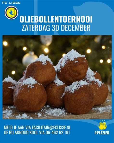 Aanmelden Oliebollentoernooi December Fc Lisse