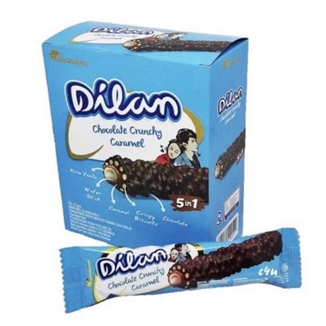 Jual Dilan Chocolate Crunchy Caramel Wafer Box Shopee Indonesia