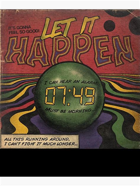 "Let it Happen - Tame Impala " Poster for Sale by WilburDow | Redbubble