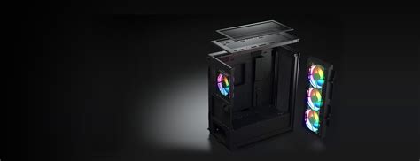 Cougar AIRFACE PRO RGB Mid Tower – Black – Cougar Gaming